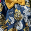 Baby Girl & Boy Outfit - Yellow Bodysuit & Floral Pants Set - Handmade Infant Clothes — изображение 6